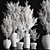 Indoor Olive Plant Set - Modern Design 3D model small image 7