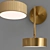 Contemporary Tenn Wall Lamp 3D model small image 2