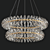 Nordic Crystal Chandelier: Luxurious Elegance 3D model small image 1