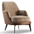 GUSCIO Armchair: Modern Comfort in Soft Design 3D model small image 2