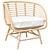 Buskbo Rattan Armchair - Stylish and Sustainable Seating 3D model small image 1