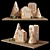 Elegant Home Décor Set 3D model small image 1