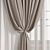 Elegant Vray Corona Curtain 3D model small image 2