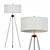 Sleek Jonet Floor Lamp: Modern Elegance 3D model small image 1