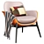 Modern Martha Armchair | Stylish and Comfortable 3D model small image 1