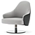 Modern Ludwig Armchair: Stylish Comfort 3D model small image 2