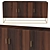 Mango Wood Doors Sideboard: Lyle 3D model small image 1