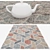 Versatile 6-Piece Rug Set 3D model small image 3