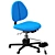 DUO Kid2Youth Study Chair: Ergonomic, Stylish & Functional 3D model small image 3