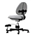 DUO Kid2Youth Study Chair: Ergonomic, Stylish & Functional 3D model small image 6