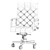 Modern Office Chair Set 3D model small image 3