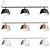 Modern Ambit Rail Suspension: Sleek & Stylish Lighting 3D model small image 2