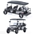 Golf Club Car - Realistic and High-resolution 3D model small image 2