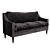 Chole II 76 Sofa: High-Quality, Versatile Design 3D model small image 1
