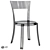 Transparent Grey STEIN Chair - Modern and Stylish Seating Option 3D model small image 1