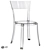 Transparent Grey STEIN Chair - Modern and Stylish Seating Option 3D model small image 2