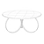 Modern Round Glass Dining Table 3D model small image 2