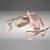 Elegant Crossed Ballet Shoes 3D model small image 2