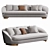 Elegant and Chic: Jacques Sofa 3D model small image 1