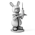 Adorable Rabbit Baby Shelf 3D model small image 2