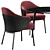 Modelli BELSIZE Small Table & Angie Dining Chair 3D model small image 2