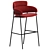 Elegant Strike Stools: Sleek Design, Superior Comfort 3D model small image 1