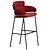 Elegant Strike Stools: Sleek Design, Superior Comfort 3D model small image 6