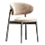 Oleandro Chair: Modern Wood Elegance 3D model small image 2