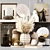 Elegant Decor Set 100 3D model small image 1