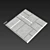 Pebble Paving Tile - Smooth, Textured, High-quality 3D model small image 6