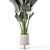 Ferm Living Bau Pot Large - Set 555: Stylish Indoor Plants 3D model small image 4