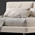 Modern OZIUM Bed: Elegant Design 3D model small image 1