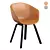 Hay About A Chair AAC23 - Modern Scandinavian Design 3D model small image 2