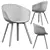 Hay About A Chair AAC23 - Modern Scandinavian Design 3D model small image 4