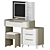 Sleek KAITLYN Modern Vanity Set 3D model small image 2