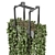 Metal Box Hanging Plants - Set 270 3D model small image 5