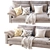 Elegant Harmony Sofa: Timeless Design, Superior Comfort 3D model small image 3