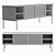 URIBITARTE TV Stand - Contemporary Design 3D model small image 2