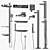 Hansgrohe Rainfinity Metropol Set: Ultimate Shower Experience 3D model small image 6