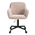 Sylvia Ergonomic Office Chair 3D model small image 11