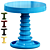 Elegant Bombay Button Painted Table 3D model small image 1