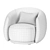 Cozy Cocoon Chair: Moroso Pacific 3D model small image 4