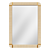 Modern Glamour Mirror with Brass Accents 3D model small image 1