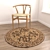 Round Rugs Set: Versatile and Realistic 3D model small image 6