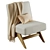 COSMO Armchair Vision: Sleek Comfort 3D model small image 6