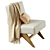 COSMO Armchair Vision: Sleek Comfort 3D model small image 8