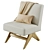 COSMO Armchair Vision: Sleek Comfort 3D model small image 9