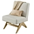 COSMO Armchair Vision: Sleek Comfort 3D model small image 10
