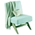 COSMO Armchair Vision: Sleek Comfort 3D model small image 14