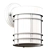 Keppel Outdoor Wall Lamp 3D model small image 3